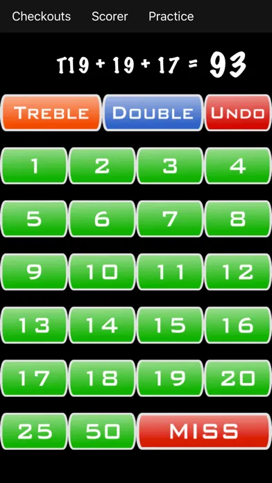 Darts Calculator Screenshots