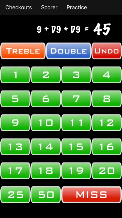 Darts Calculator Screenshots