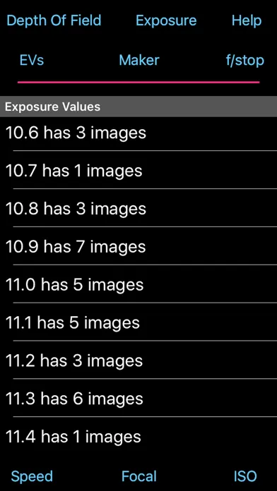 Zrzuty ekranu EXIF Manager