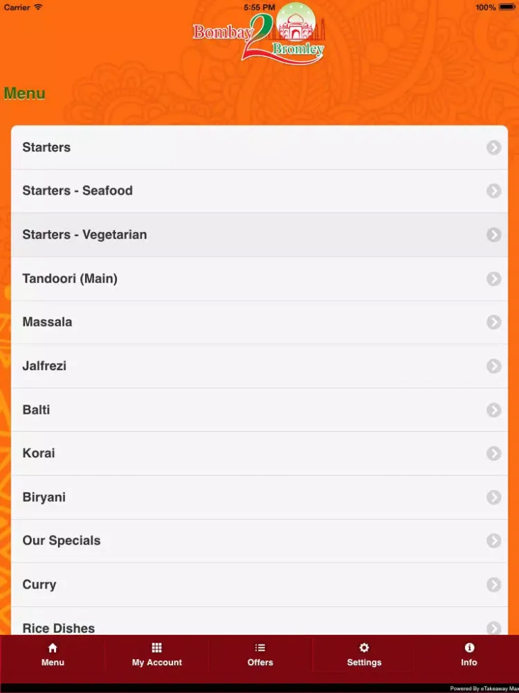 Скриншоты Bombay 2 Bromley iPad 