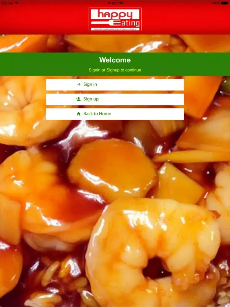 Happy Eating Seaham iPad  سکرین شاٹس