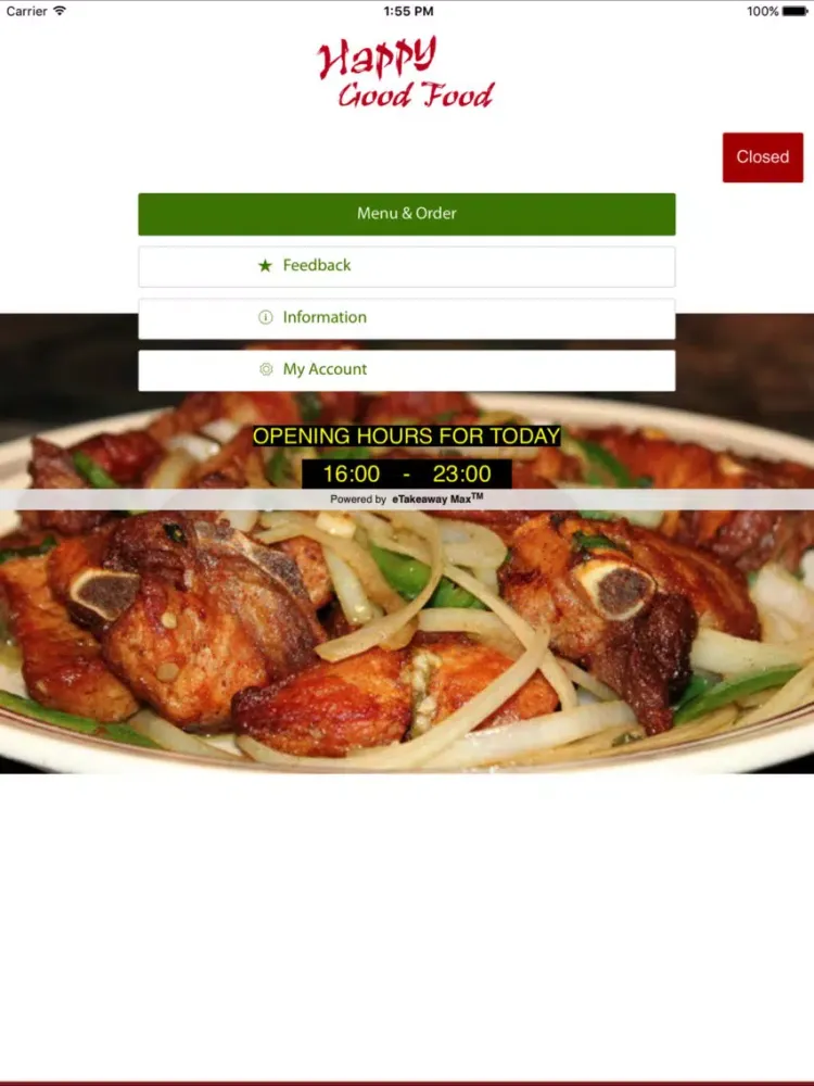 Happy Good Food Edinburgh iPad  스크린샷