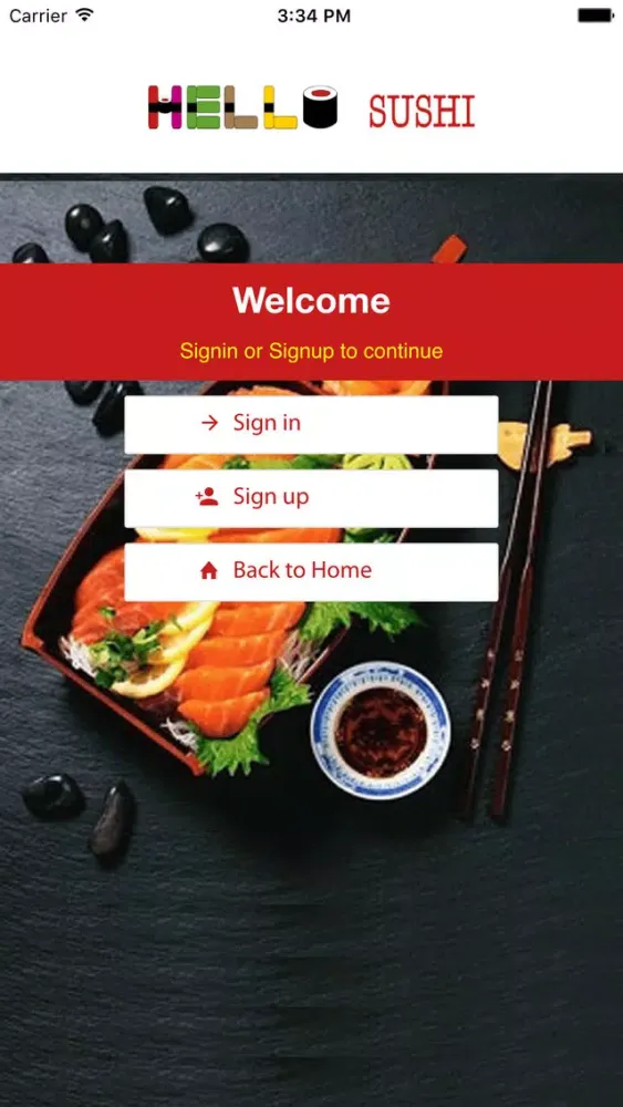 Tangkapan layar Hello Sushi Hersham