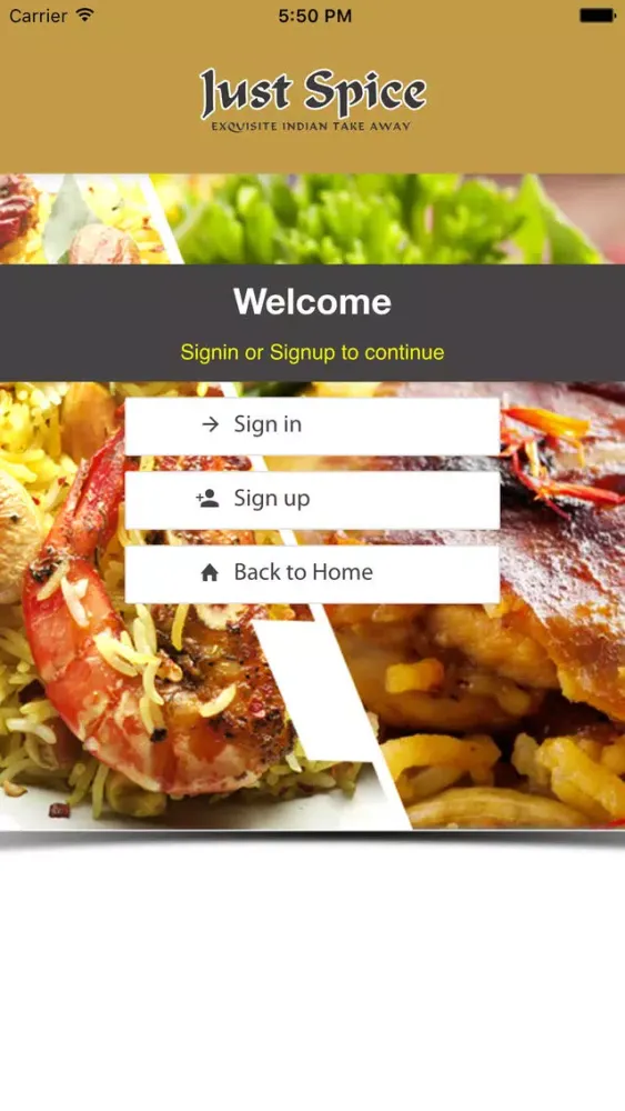 Just Spice Takeaway سکرین شاٹس