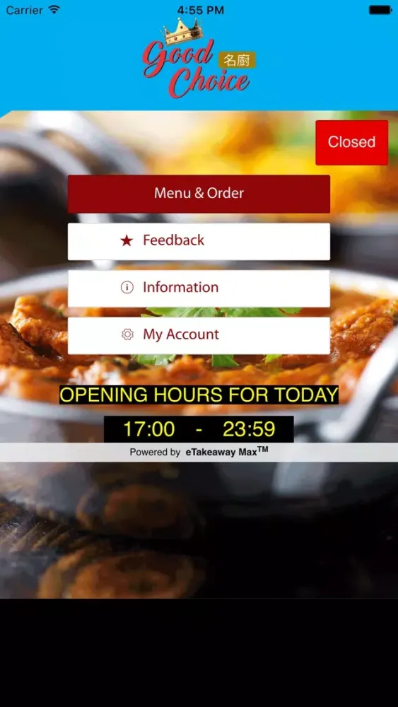 Good Choice Chinese Takeaway Screenshots