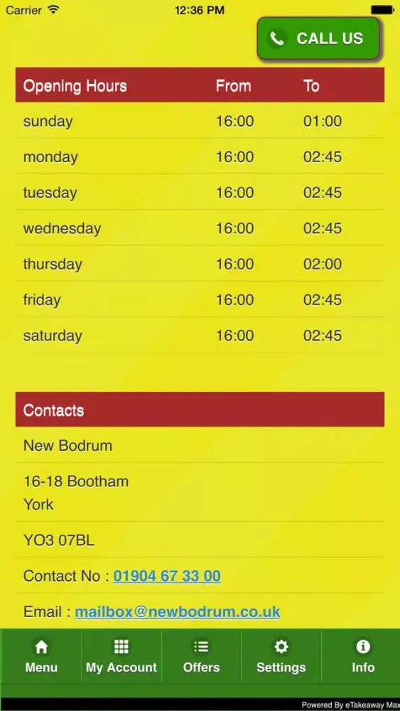 New Bodrum York स्क्रीनशॉट