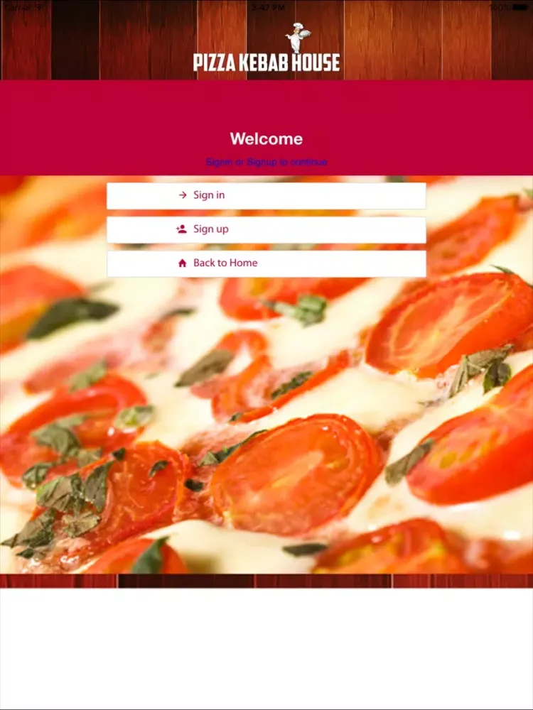 Pizza Kebab House York iPad  Screenshots