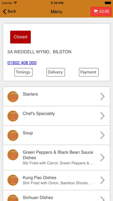 Seven Happy Chinese Takeaway应用截图