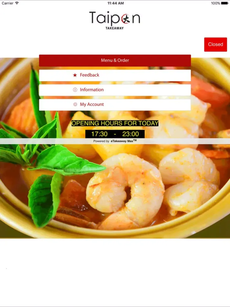 Tai Pan Takeaway iPad  স্ক্রিনশট