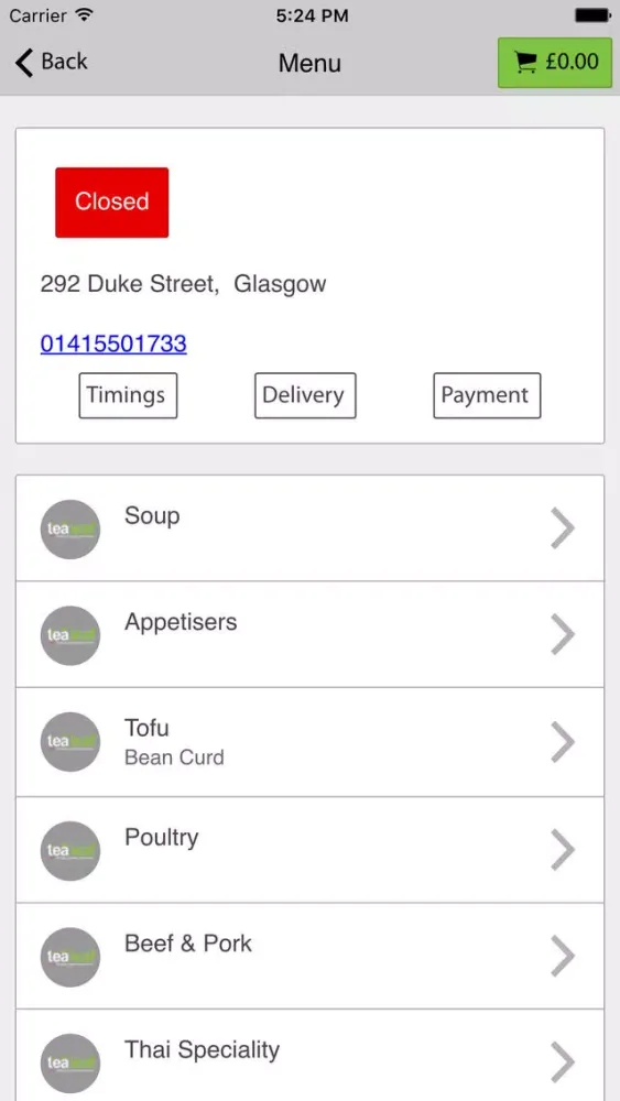Скриншоты Tea Leaf Glasgow