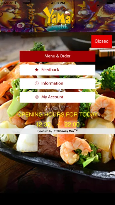 Yama Sushi Online स्क्रीनशॉट