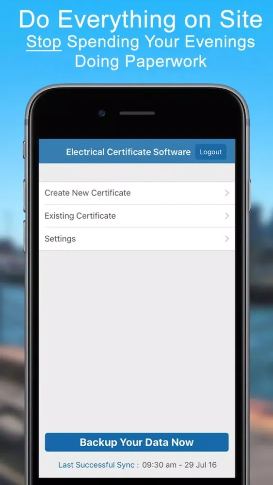 Electrical Cert Software應用截圖