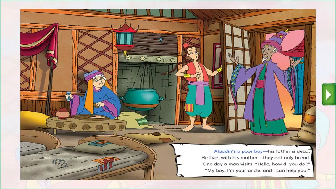صور Aladdin and the Magic Lamp - Storytime Reader