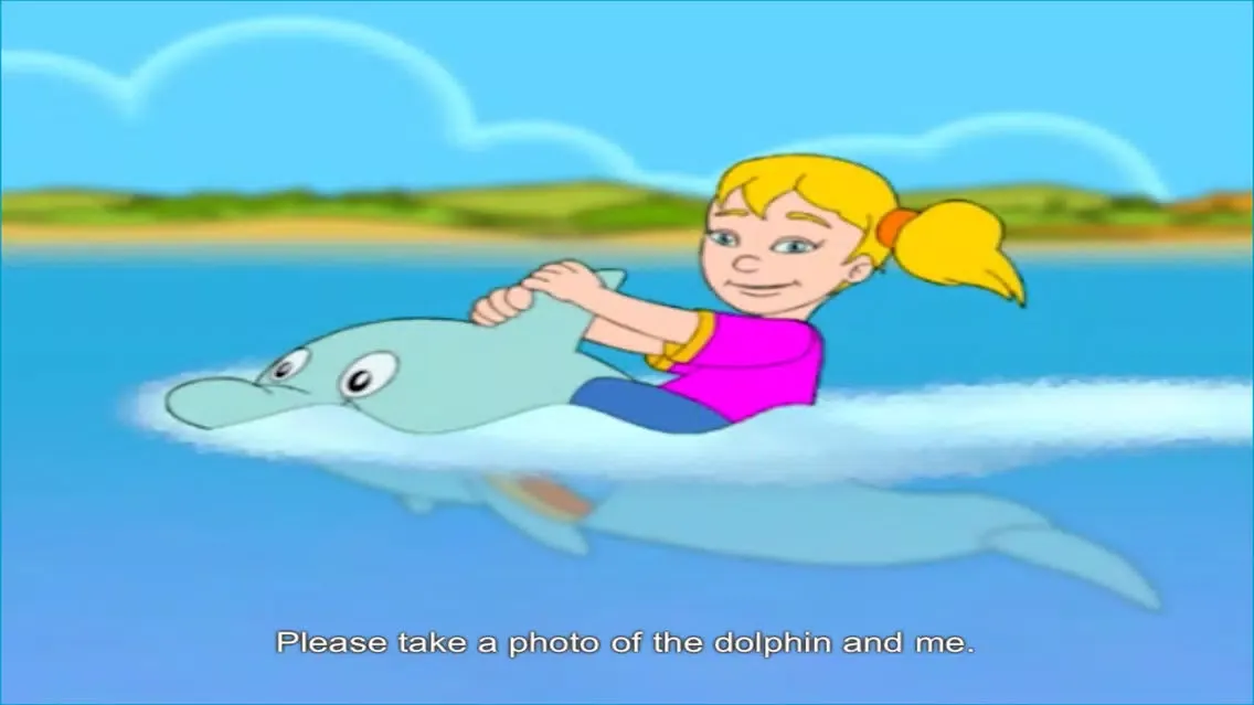 Tangkapan layar Anna and the Dolphin - Storytime Reader