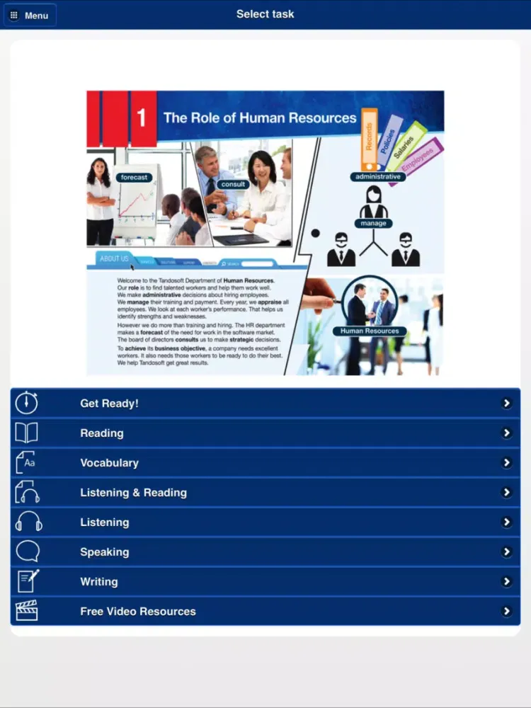 Скриншоты Career Paths - Human Resources iPad 