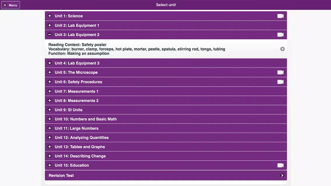 Zrzuty ekranu Career Paths - Science