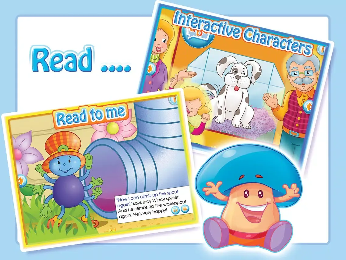Happy Rhymes 1 iPad  Screenshots
