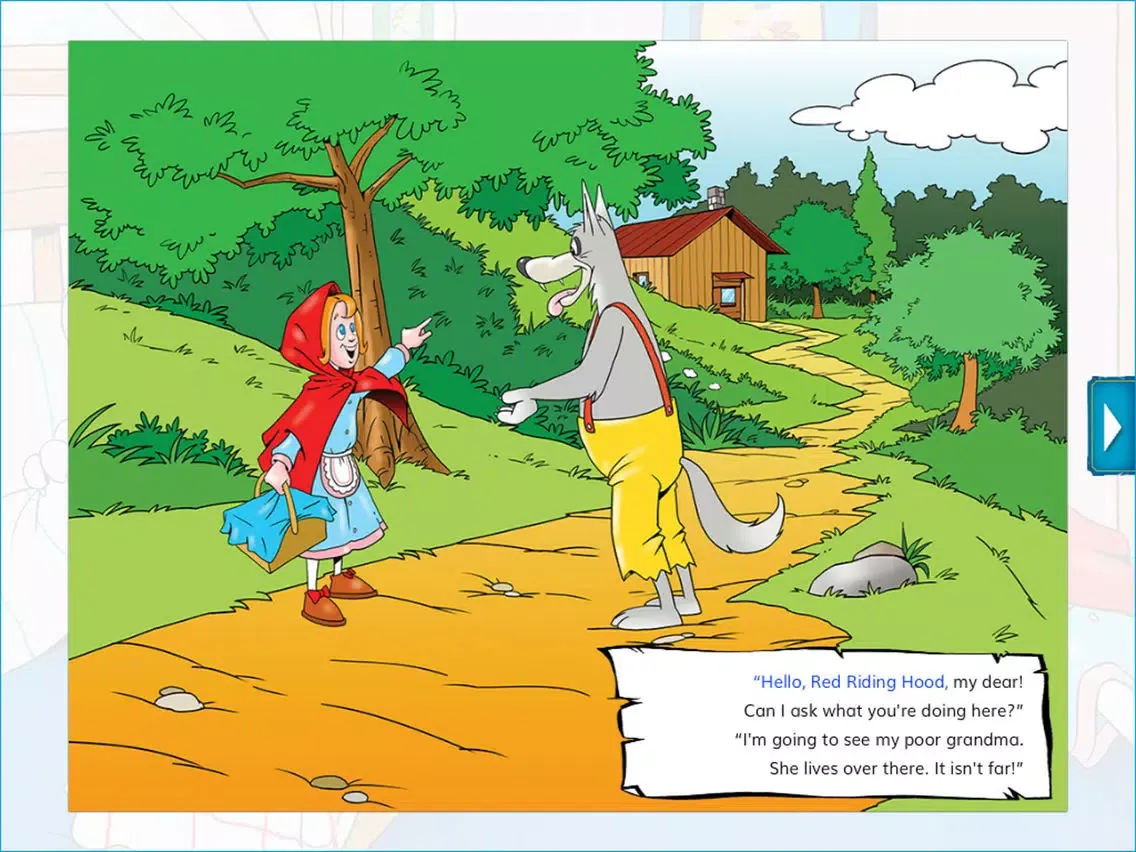 Little Red Riding Hood - Storytime Reader iPad 应用截图