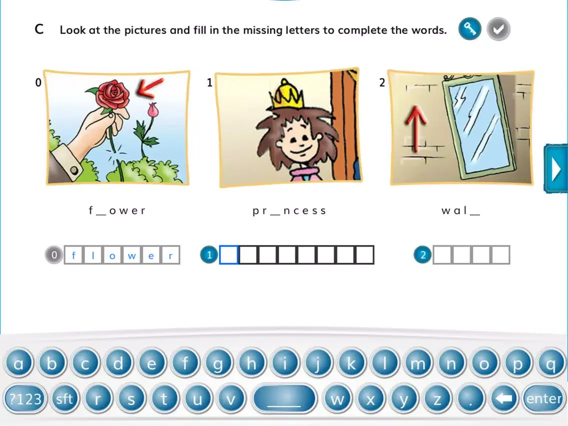 Tangkapan skrin The Snow White and the 7 Dwarfs - Storytime Reader iPad 
