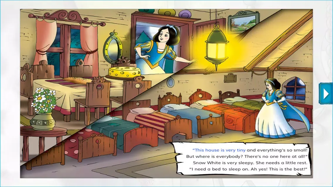 Tangkapan skrin The Snow White and the 7 Dwarfs - Storytime Reader