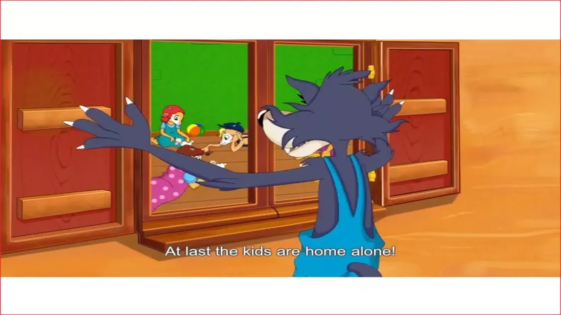 Capturas de pantalla de The Wolf and the Little Kids - Storytime Reader