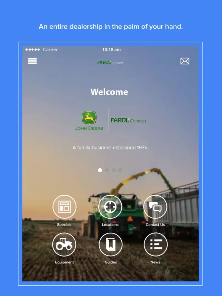 Скриншоты Farol Connect iPad 