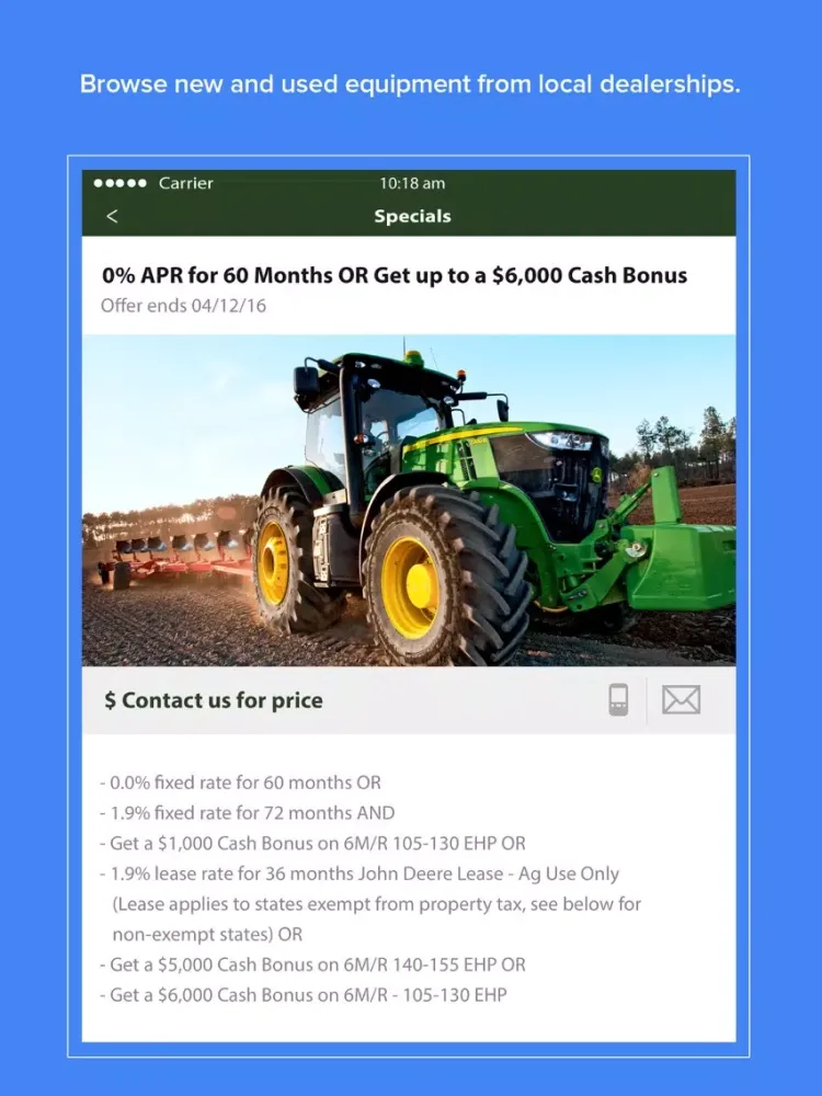 Скриншоты Farol Connect iPad 