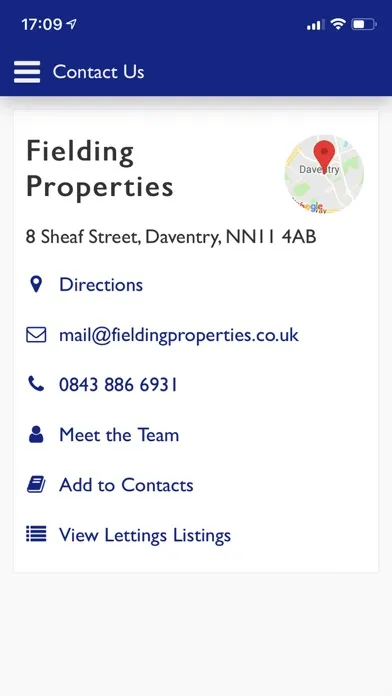 Zrzuty ekranu Fielding Properties