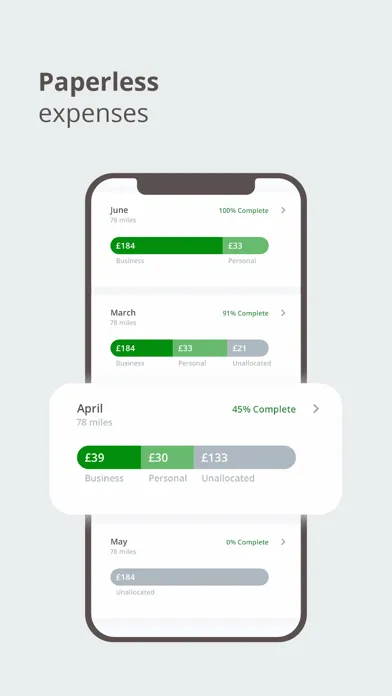 FLASH - Expense Management Screenshots