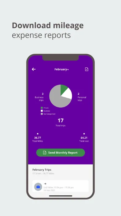 FLASH - Expense Management Screenshots