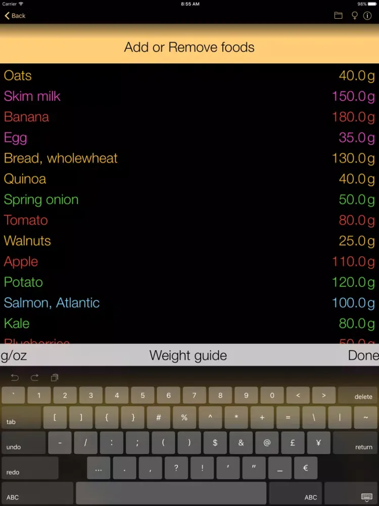 صور Vitamins A & D Counter & Tracker for Healthy Diets iPad 