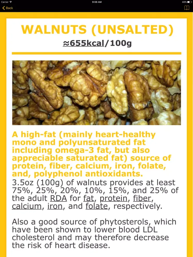 Captures d'écran de Omega-3 Fat Counter & Tracker iPad 