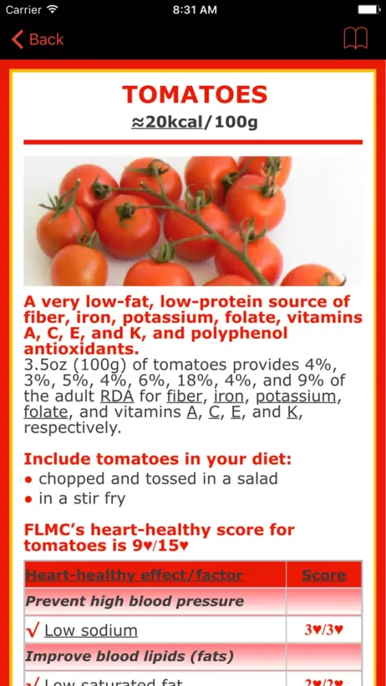 Vitamin C Counter & Tracker for Healthy Food Diets应用截图