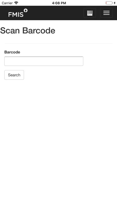 Zrzuty ekranu FMIS Mobile Asset Manager