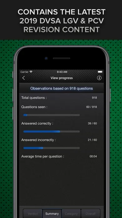 Capturas de pantalla de LGV & PCV Theory Test 2024 UK