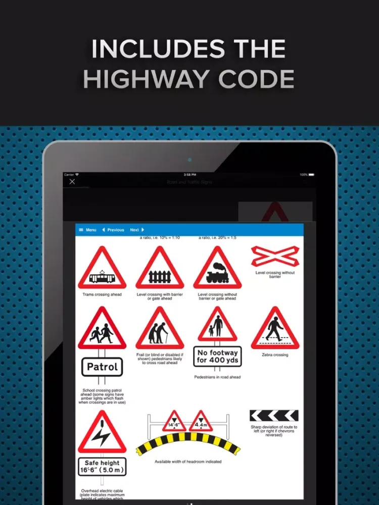 Capturas de pantalla de Theory Test 2021 DVSA Revision iPad 