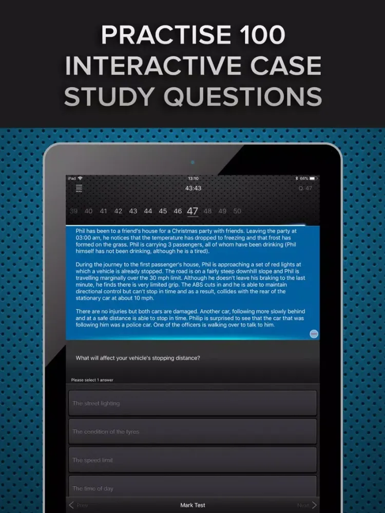 Capturas de pantalla de Theory Test 2021 DVSA Revision iPad 