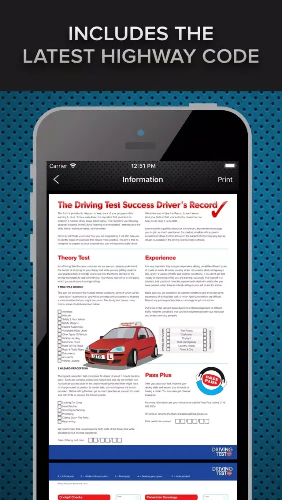 Capturas de pantalla de Theory Test 2021 DVSA Revision