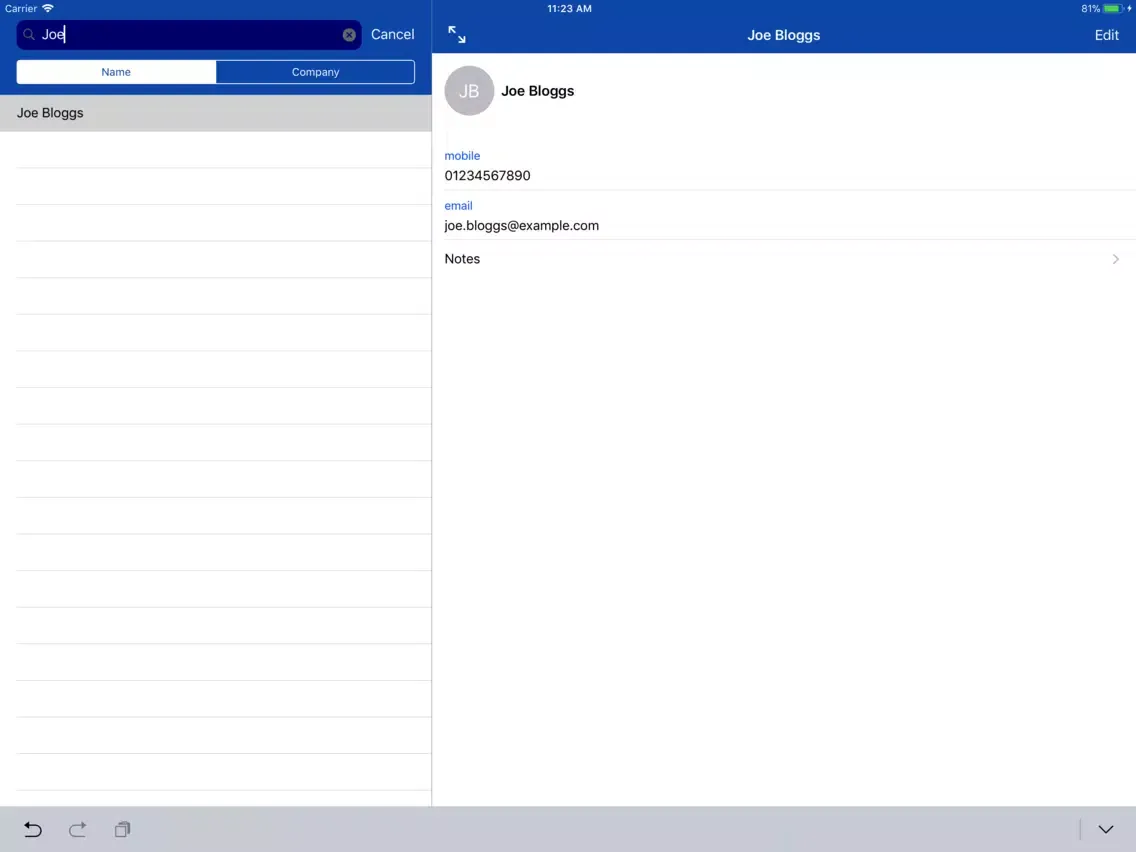 Скриншоты Public Folders App iPad 