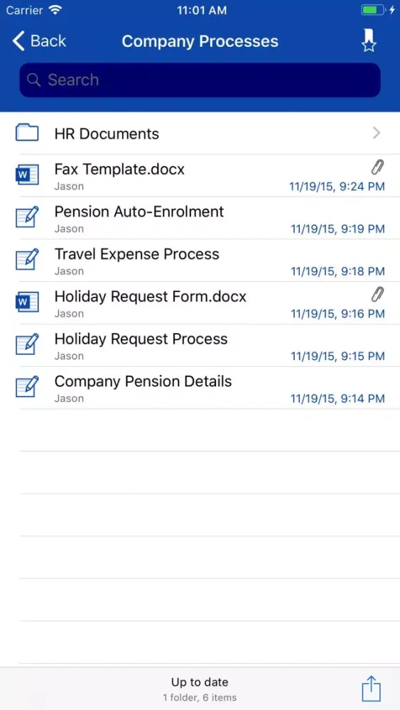 Скриншоты Public Folders App