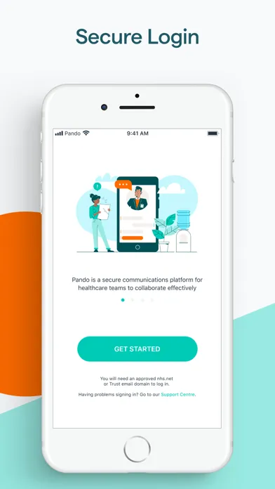 Pando - Connecting Healthcare Screenshots