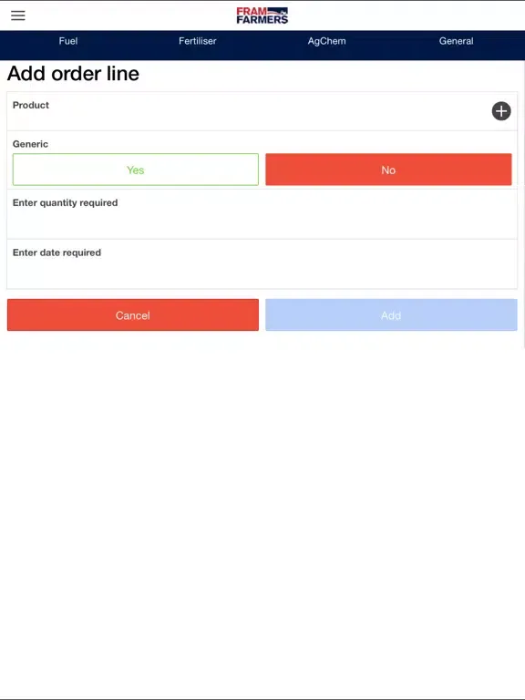 Fram Farmers Mobile iPad 應用截圖