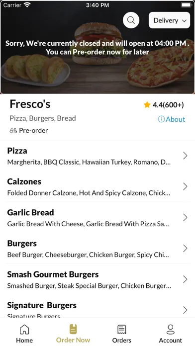 Скриншоты Fresco's