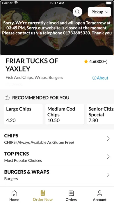 FRIAR TUCKS OF YAXLEY应用截图