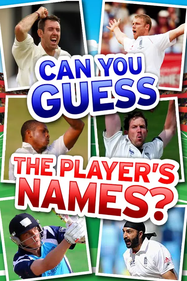 Captures d'écran de Cricket Quiz - Fun Players Face Game