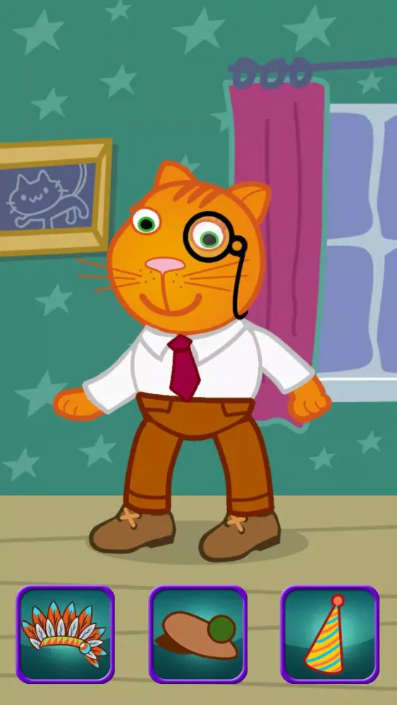 Cool Cat Dressing up Game スクリーンショット