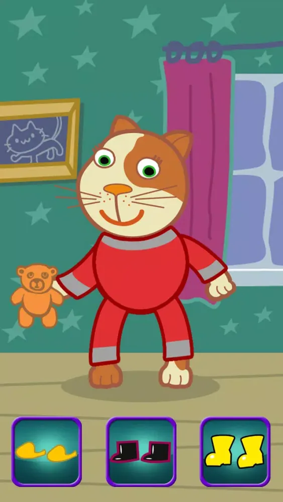 Cool Cat Dressing up Game スクリーンショット