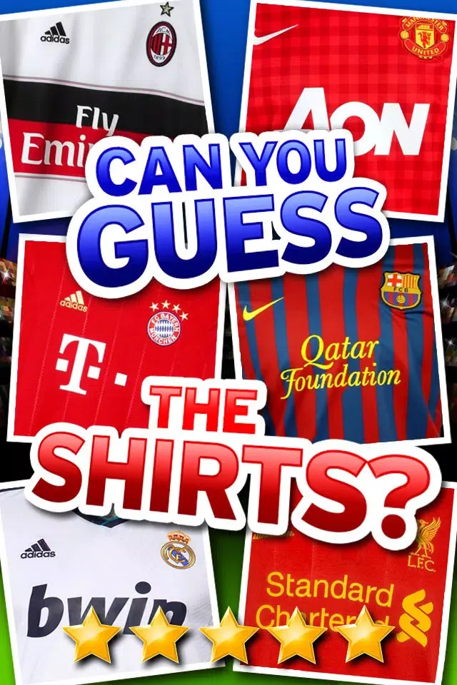 صور Football Quiz - Top Fun Soccer Shirt Kits Game.