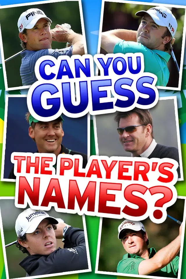 تصاویر Golf Quiz - Golfer Faces Game