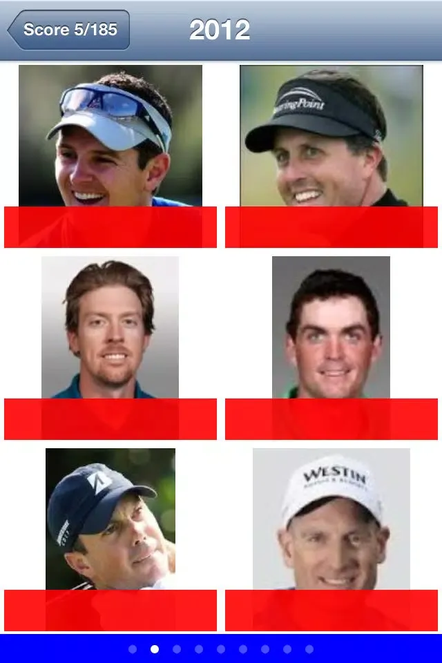 تصاویر Golf Quiz - Golfer Faces Game